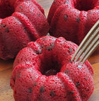 Red Velvet Cake with Chocolate Chips