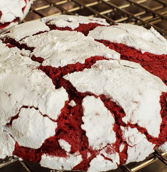 White Velvet Cookies - Dozen