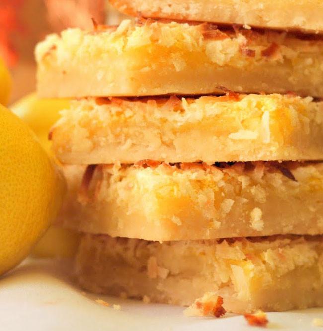 Coco Lemon Bars - Dozen